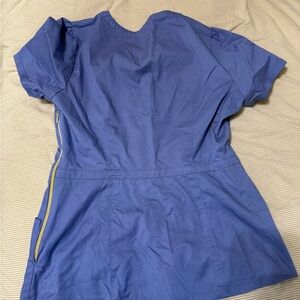 Jaanuu Blue Scrub Top